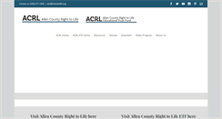 Desktop Screenshot of ichooselife.org
